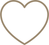 Pictogramme Engagée : cœur