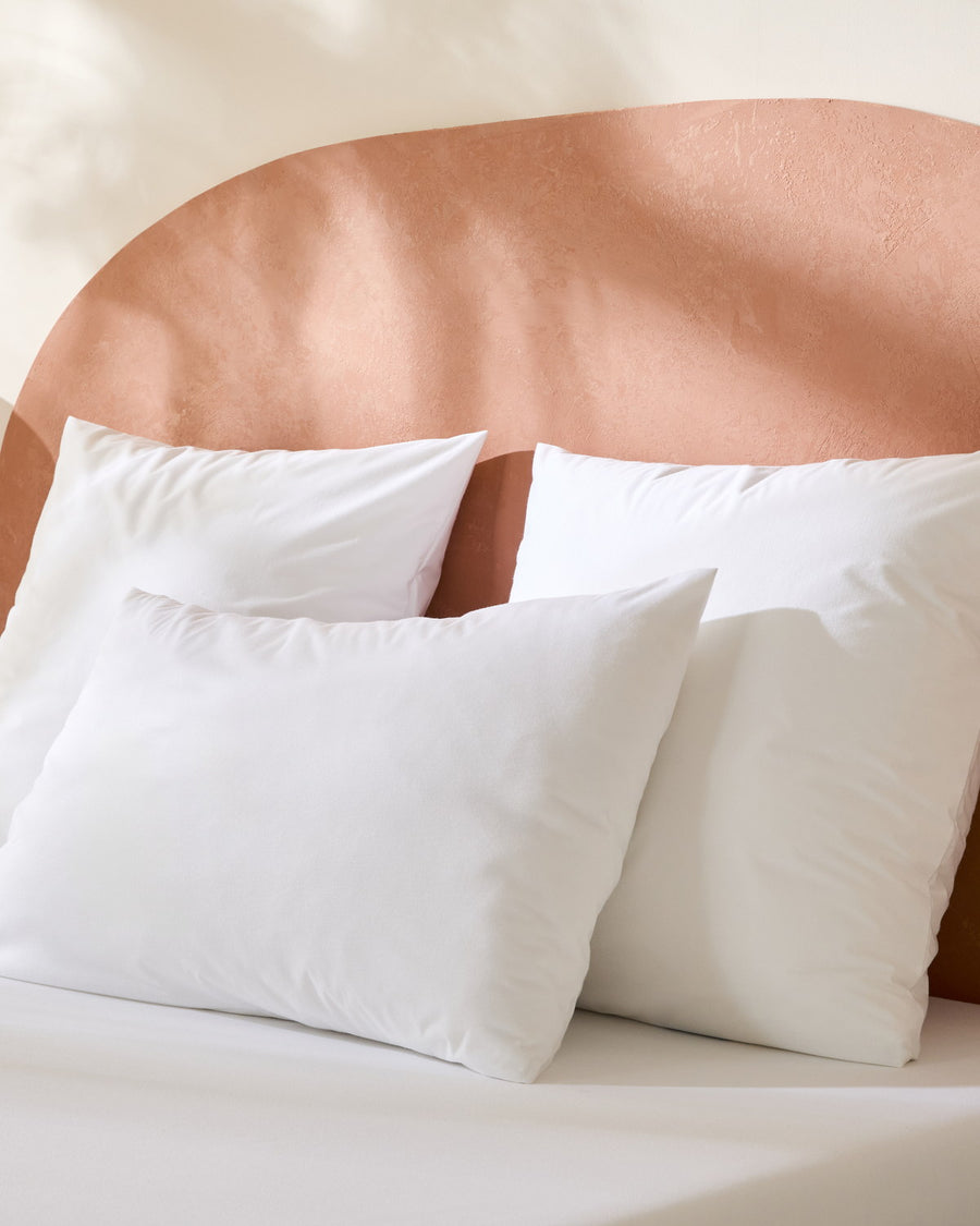 Protège-matelas Serenis Thermo sur un matelas, jersey polyester thermorégulant